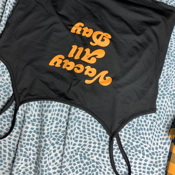 Letter and Gingham Print Cami PJ set - Picture 3 of 8